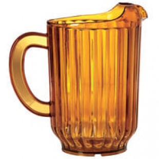 GET P-1064-1-A 60 oz. Amber Pitcher - 12/Case GET P-1064-1-A 60 oz. Amber Pitcher - 12/Case