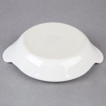 Hall China from Steelite International HL4340ABWA 12 oz. Round Bright White China Au Gratin / Shirred Egg Dish - 24/Case Hall China from Steelite International HL4340ABWA 12 oz. Round Bright White China Au Gratin / Shirred Egg Dish - 24/Case
