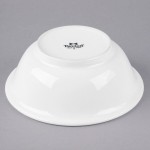 Tuxton BWB-3205 32 oz. White China Footed Salad Bowl - 12/Case Tuxton BWB-3205 32 oz. White China Footed Salad Bowl - 12/Case