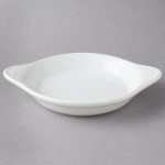 Tuxton BWB-3205 32 oz. White China Footed Salad Bowl - 12/Case Tuxton BWB-3205 32 oz. White China Footed Salad Bowl - 12/Case