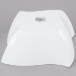 American Metalcraft Prestige SQVY8 2.34 Qt. Wave Porcelain Bowl American Metalcraft Prestige SQVY8 2.34 Qt. Wave Porcelain Bowl