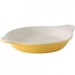 Tuxton BSB-3503 1.01 Qt. Saffron China Menudo / Pasta / Salad Bowl - 12/Case Tuxton BSB-3503 1.01 Qt. Saffron China Menudo / Pasta / Salad Bowl - 12/Case