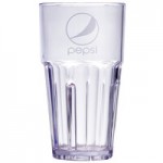 GET 9922-CP Bahama 22 oz. Clear Pepsi® SAN Plastic Tumbler - 72/Case GET 9922-CP Bahama 22 oz. Clear Pepsi® SAN Plastic Tumbler - 72/Case