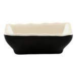 Elite Global Solutions JW452T Karma 12 oz. Two-Tone Ebony / Sand Bowl - 6/Case Elite Global Solutions JW452T Karma 12 oz. Two-Tone Ebony / Sand Bowl - 6/Case
