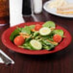 GET B-139-CR Diamond Harvest 13 oz. Cranberry Melamine Bowl - 24/Case