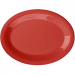 GET B-139-CR Diamond Harvest 13 oz. Cranberry Melamine Bowl - 24/Case