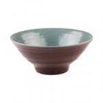 Elite Global Solutions D1006RR Pebble Creek Abyss-Colored 20 oz. Bowl - 6/Case