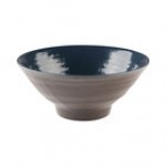 Elite Global Solutions D1006RR Pebble Creek Abyss-Colored 20 oz. Bowl - 6/Case