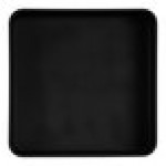 Cal-Mil Hudson 120 oz. Black Square Melamine Bowl