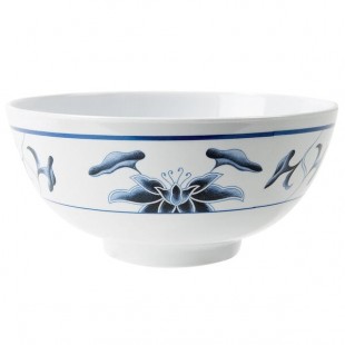 GET M-706-B Water Lily 24 oz. Melamine Bowl - 12/Pack