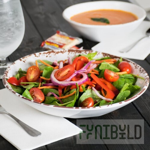 GET B-42-FM French Mill 1.3 Qt. Irregular Bowl - 12/Case