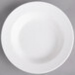 Villeroy & Boch 16-2016-2700 Corpo 13 oz. White Porcelain Rim Deep Soup Plate - 6/Case Villeroy & Boch 16-2016-2700 Corpo 13 oz. White Porcelain Rim Deep Soup Plate - 6/Case
