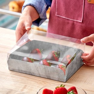 Enjay Marble Laminated Box with Lid for Meats and Treats 6