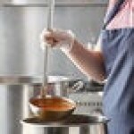 Vollrath 58540 24 oz. Two-Piece Stainless Steel Ladle