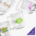 Acopa 4 oz. Customizable Beer Tasting Glass - 4/Pack