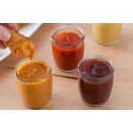 Acopa 4 oz. Customizable Beer Tasting Glass - 4/Pack