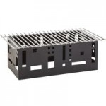 Cal-Mil 1613-13 Squared 9 Qt. Black Roll Top Chafer