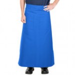 Intedge Mauve Poly-Cotton Bistro Apron with 2 Pockets - 38