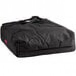 Cambro GBP220110 Customizable Insulated Black Pizza Delivery GoBag® - Holds up to (2) 20