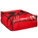 Cambro GBP220110 Customizable Insulated Black Pizza Delivery GoBag® - Holds up to (2) 20