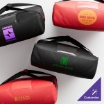 Cambro GBP220110 Customizable Insulated Black Pizza Delivery GoBag® - Holds up to (2) 20