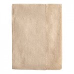 San Jamar H3001CLBK Fullfold Countertop Napkin Dispenser - Clear Face with Black Body