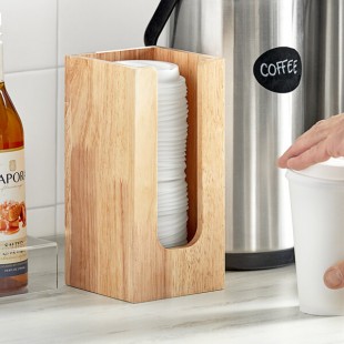 Acopa Wood Cup and Lid Organizer Acopa Wood Cup and Lid Organizer