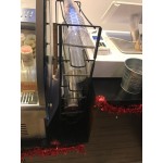 San Jamar C8503WF Wireworks Vertical 8 - 44 oz. Countertop 2 Cup / 1 Lid Organizer