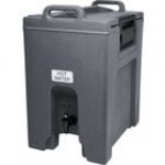 Cambro UC1000402 Ultra Camtainer® 10.5 Gallon Brick Red Insulated Beverage Dispenser