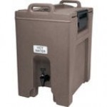 Cambro UC1000402 Ultra Camtainer® 10.5 Gallon Brick Red Insulated Beverage Dispenser