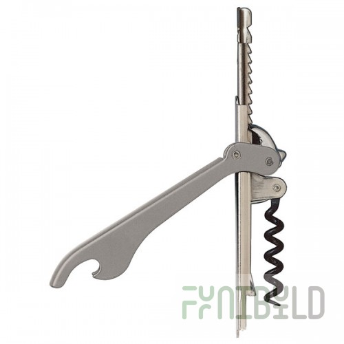 Puigpull Waiter's Corkscrew with Brushed Nickel Handle 5200N