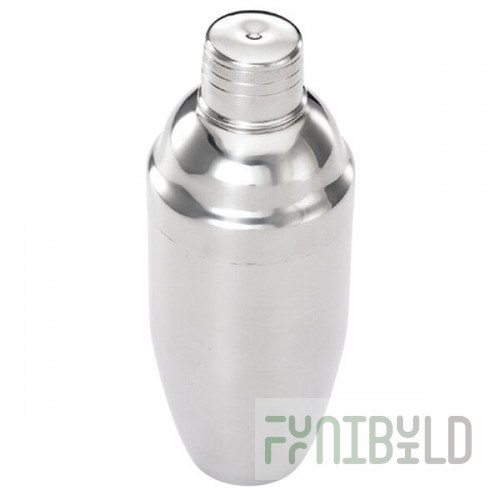 Barfly® M37039 24 oz. Stainless Steel 3-Piece Japanese Cocktail Shaker