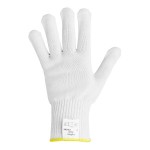 Ansell HyFlex® 74-048 White Medium-Duty A4 Level Cut-Resistant Uncoated Knitted Glove with Dyneema Liner - 2X Ansell HyFlex® 74-048 White Medium-Duty A4 Level Cut-Resistant Uncoated Knitted Glove with Dyneema Liner - 2X
