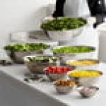 Vollrath 9 Piece Standard Weight Stainless Steel Mixing Bowl Set - 9/Set