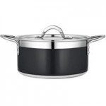 Bon Chef Country French X 9 Qt. Lime Green Stainless Steel Brazier Pot - 71032-CF2-L Bon Chef Country French X 9 Qt. Lime Green Stainless Steel Brazier Pot - 71032-CF2-L