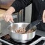 Vollrath 3152 Centurion 3.25 Qt. Stainless Steel Saucier Pan with Aluminum-Clad Bottom