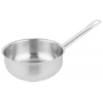 Vollrath 3152 Centurion 3.25 Qt. Stainless Steel Saucier Pan with Aluminum-Clad Bottom