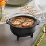 Lodge HCK 16 oz. Pre-Seasoned Heat-Treated Mini Cast Iron Country Kettle