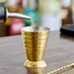 Barfly® M37069GD 2.5 oz. Gold-Plated Measuring Jigger Barfly® M37069GD 2.5 oz. Gold-Plated Measuring Jigger