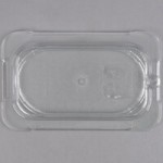 Carlisle 3088803 StorPlus 1/9 Size Black High Heat Plastic Food Pan - 6 Carlisle 3088803 StorPlus 1/9 Size Black High Heat Plastic Food Pan - 6