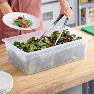 Cambro 16PP190 Full Size Translucent Polypropylene Food Pan - 6 Cambro 16PP190 Full Size Translucent Polypropylene Food Pan - 6