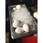 Cambro 15CLRCW135 Camwear® Full Size Clear Polycarbonate Colander Pan - 5