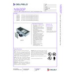 Delfield N8643P Three Pan Drop-In Cold / Hot Food Well