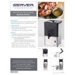 Server MNS 05578 Mix-N-Serve 5.5 Qt. Butter Warmer / Mixer / Dispenser - 120V, 450W Server MNS 05578 Mix-N-Serve 5.5 Qt. Butter Warmer / Mixer / Dispenser - 120V, 450W