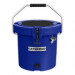 CaterGator CCG20TAN Tan 20 Qt. Round Rotomolded Outdoor Cooler / Ice Chest CaterGator CCG20TAN Tan 20 Qt. Round Rotomolded Outdoor Cooler / Ice Chest