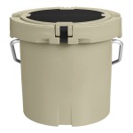 CaterGator CCG20TAN Tan 20 Qt. Round Rotomolded Outdoor Cooler / Ice Chest CaterGator CCG20TAN Tan 20 Qt. Round Rotomolded Outdoor Cooler / Ice Chest