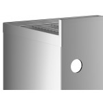 Regency Stainless Steel Corrugated Top Glass Rack Storage Unit - 23 Regency Stainless Steel Corrugated Top Glass Rack Storage Unit - 23