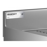 Regency Stainless Steel Corrugated Top Glass Rack Storage Unit - 23 Regency Stainless Steel Corrugated Top Glass Rack Storage Unit - 23