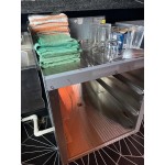 Regency Stainless Steel Corrugated Top Glass Rack Storage Unit - 23 Regency Stainless Steel Corrugated Top Glass Rack Storage Unit - 23