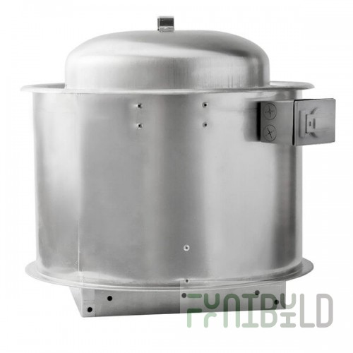 NAKS 20D-1000-FF Direct Drive Centrifugal Upblast Exhaust Fan - 1000 CFM, 1406 RPM, 115V, Single Phase